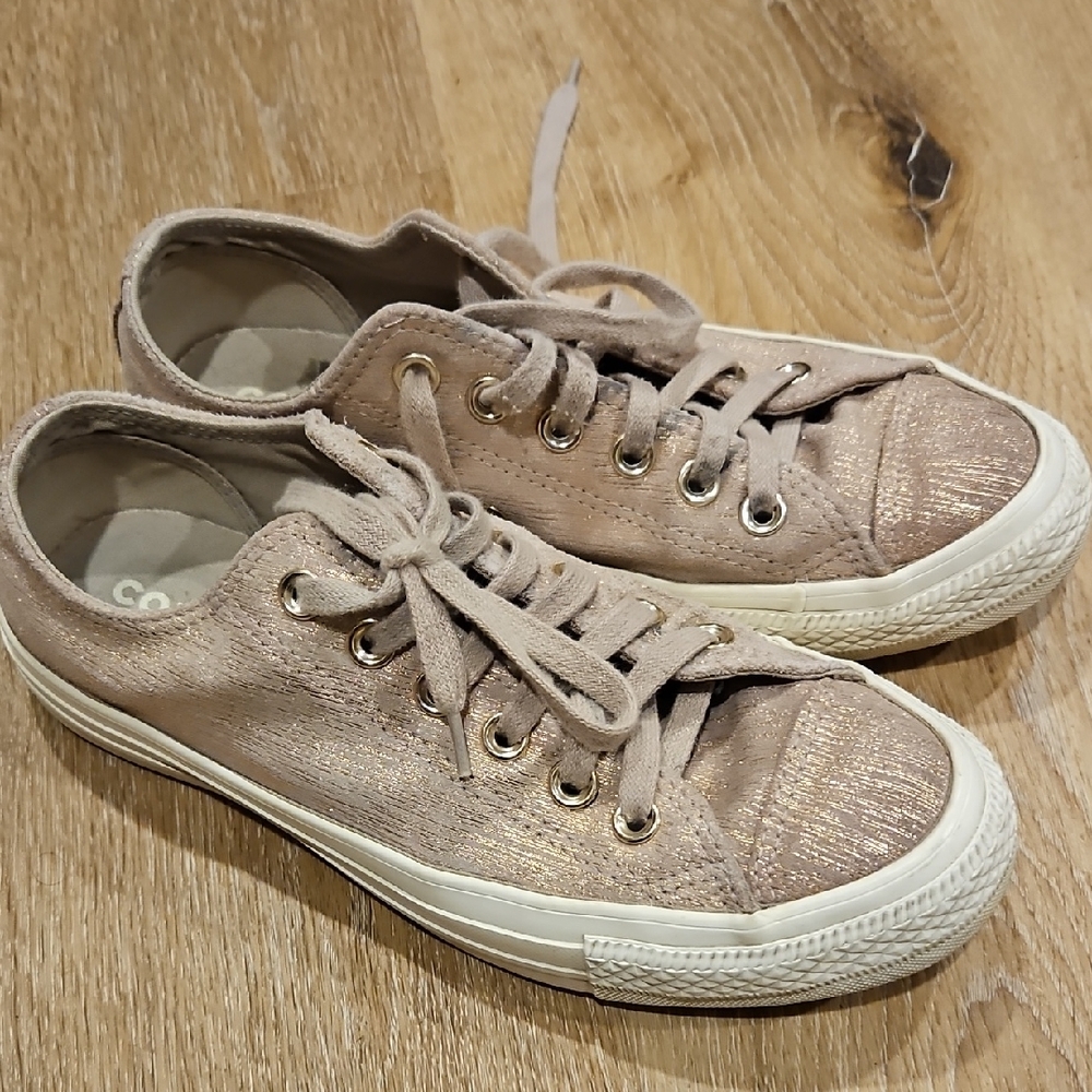 Rose Gold Converse
